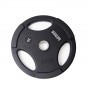 Iron Life weight plates 51mm, rubberised, black Weight plates and weights - 1