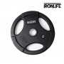 Iron Life weight plates 51mm, rubberised, black Weight plates and weights - 5