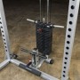 Body Solid lat/pulley station (GLA378) for Power Rack GPR378 rack and multi-press - 3