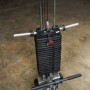Body Solid lat/pulley station (GLA378) for Power Rack GPR378 Rack and Multi-Press - 4