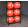Body Solid stand for up to 8 exercise balls (SSBR100) Exercise balls and sitting balls - 2