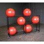 Body Solid stand for up to 12 exercise balls (SSBR200) Exercise balls and sitting balls - 2