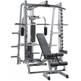 Body Solid Series 7 complete set GS348FB rack and multi-press - 1