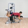 Body Solid Club Line - Station de flexion des jambes couchée (SLC400G) Stations individuelles avec poids enfichables - 4