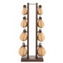 NOHrD Swing dumbbell complete set walnut Dumbbell and barbell sets - 4