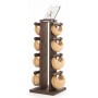 NOHrD Swing dumbbell complete set walnut Dumbbell and barbell sets - 6
