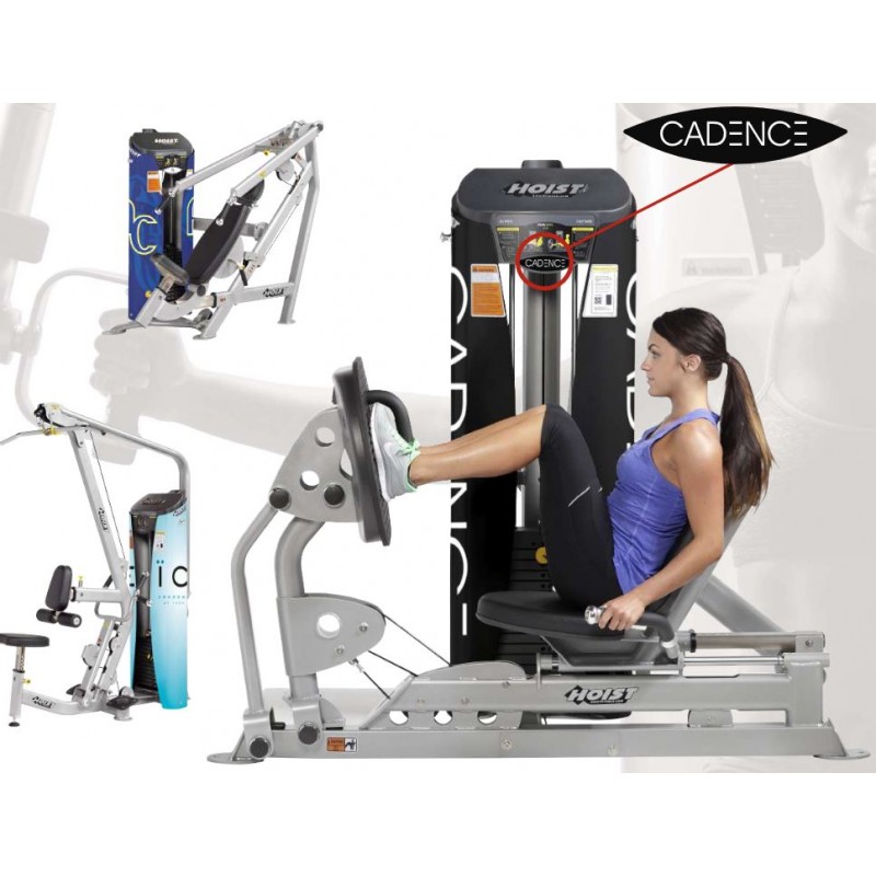 Habillage personnalisé du magasin de poids pour l'appareil de musculation HD 3000 de Hoist Fitness