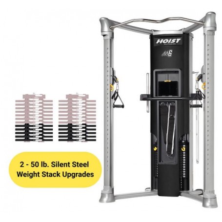 Hoist Fitness 2 x 22.5kg additional weights for Functional Trainer