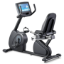 Circle Fitness R8 Entertainment EPlus 2.0 BT Liegeergometer, schwarz Liege Ergometer - 1