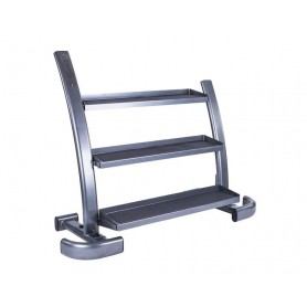 Jordan Kettlebell Stand, 3-ply (JTKBR-03) Dumbbell and Disc Stand - 1