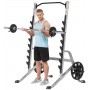 Hoist Fitness Squat Rack with Safety Racks (HF-5970/HF-OPT-5000-04) Rack and Multi-Press - 8