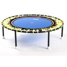 Trimilin Trampoline Vivo 100 Plus with blue jumping mat and folding legs trampoline - 1