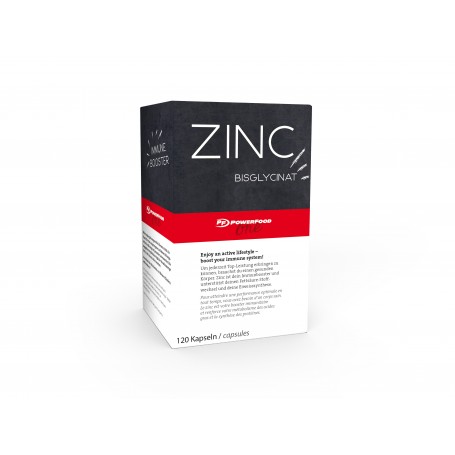 Powerfood Zinc Bisglycinat (120 Kapseln) Vitamine & Mineralstoffe - 1