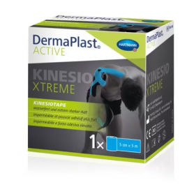 DermaPlast Active Kinesiotape XTREME 5cm x 5m Shark Fitness - 1