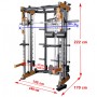 BRUTEforce® Entraîneur fonctionnel Smith Machine 270PTM Rack et Multi-Presse - 10