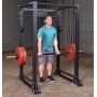 Body Solid GPR400 Full-Set avec Power Rack + entraîneur fonctionnel 2x95kg + banc universel + 135kg ensemble d'haltères