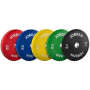 Jordan Gummi Bumper Plates 51mm, farbig (JF-CRBP) Hantelscheiben und Gewichte - 2