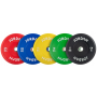 Jordan Gummi Bumper Plates 51mm, farbig (JF-CRBP) Hantelscheiben und Gewichte - 1