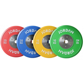 Jordan disques d'haltères calibrés de compétition 51mm (JLCCRP2) Disques de poids / Poids - 1