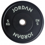 150kg-Set Jordan Rubber Bumper Plates 51mm, black (JF-BRBP-P1) Shark Fitness - 2