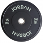 150kg-Set Jordan Gummi Bumper Plates 51mm, schwarz (JF-BRBP-P1) Shark Fitness - 4