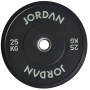 150kg-Set Jordan Gummi Bumper Plates 51mm, schwarz (JF-BRBP-P1) Shark Fitness - 6