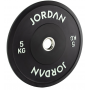 150kg-Set Jordan caoutchouc Bumper Plates 51mm, coloré (JF-CRBP-P1) Shark Fitness - 3
