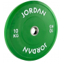 150kg-Set Jordan caoutchouc Bumper Plates 51mm, coloré (JF-CRBP-P1) Shark Fitness - 5