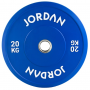 150kg-Set Jordan caoutchouc Bumper Plates 51mm, coloré (JF-CRBP-P1) Shark Fitness - 10