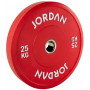 150kg-Set Jordan caoutchouc Bumper Plates 51mm, coloré (JF-CRBP-P1) Shark Fitness - 11