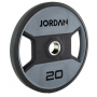 200kg - 1000kg Set Jordan Dual Grip Premium disques de poids uréthane 51mm (JF-OPUDG) Shark Fitness - 13