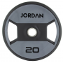 200kg - 1000kg Set Jordan Dual Grip Premium disques de poids uréthane 51mm (JF-OPUDG) Shark Fitness - 14