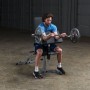Offre d'ensemble - Body Solid Rack GPR370 avec banc d'entraînement GFID31 et partie jambes/biceps et ensemble d'haltères longs