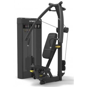 Spirit Fitness Commercial Seated Chest Press (SP-4301) Single Station Sliding Weight - 1