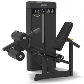 Spirit Fitness Commercial Seated Leg Curl (SP-4306) Single Station Sliding Weight - 1