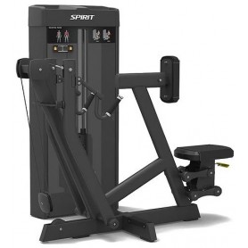 Spirit Fitness Commercial Seated Row (SP-4302) Single station plug-in weight - 1