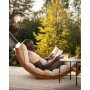 Fitwood Rocking Lounger Outdoor LAAKSO brown with OHRA cushion and wedges Kids, Fun and Outdoor - 6