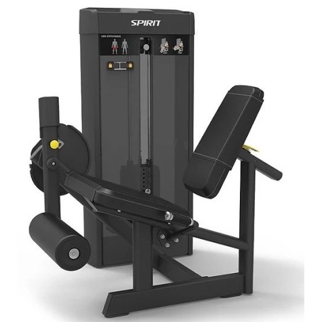 Spirit Fitness Commercial Leg Extension (SP-4305) stations individuelles poids enfichable - 1