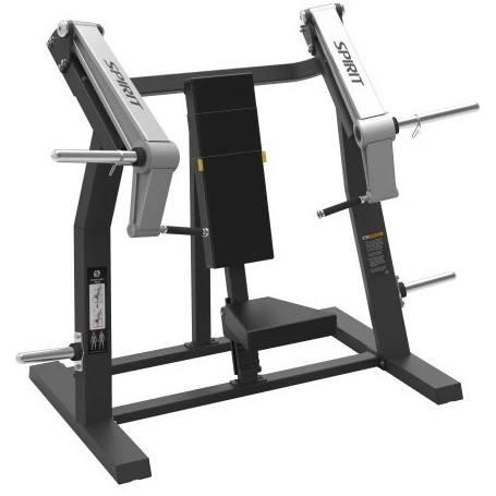 Spirit Fitness Commercial Incline Chest Press (SP-4504) stations individuelles disques - 1