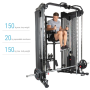Finnlo Functional Trainer and Smith Gym Autark 10.0 (3658) Multistations - 3