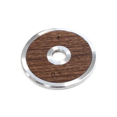 NOHrD WeightPlate 25mm walnut weight plates and weights - 1