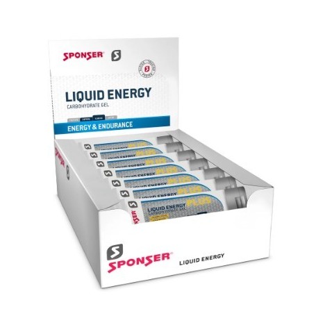 Sponser Liquid Energy Plus 18 x 70g Gels - 1