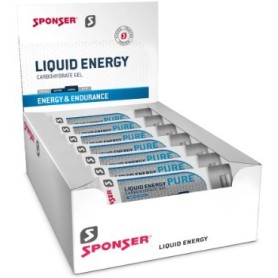 Sponser Sponser Liquid Energy Pure 18 x 70g tube Gels - 1