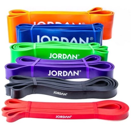 Jordan Power Bands - Set mit 6 Power Bands Gymnastikbänder - 1