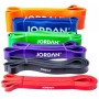 Jordan Power Bands - Set mit 6 Power Bands Gymnastikbänder - 1