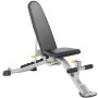 Set offer - Hoist Fitness training bench HF-5165 and squat rack including 2 safety racks (HF-5970/HF-OPT-5000-04) Trainin