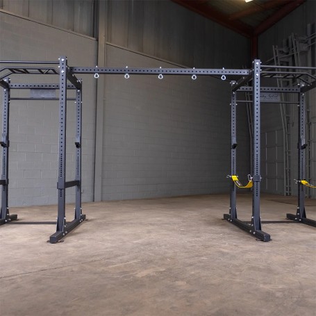 Body Solid Option for SPR500/SPR1000: SPR Power Rack Connecting Bar (SPRACB) Rack and Multi-Press - 1